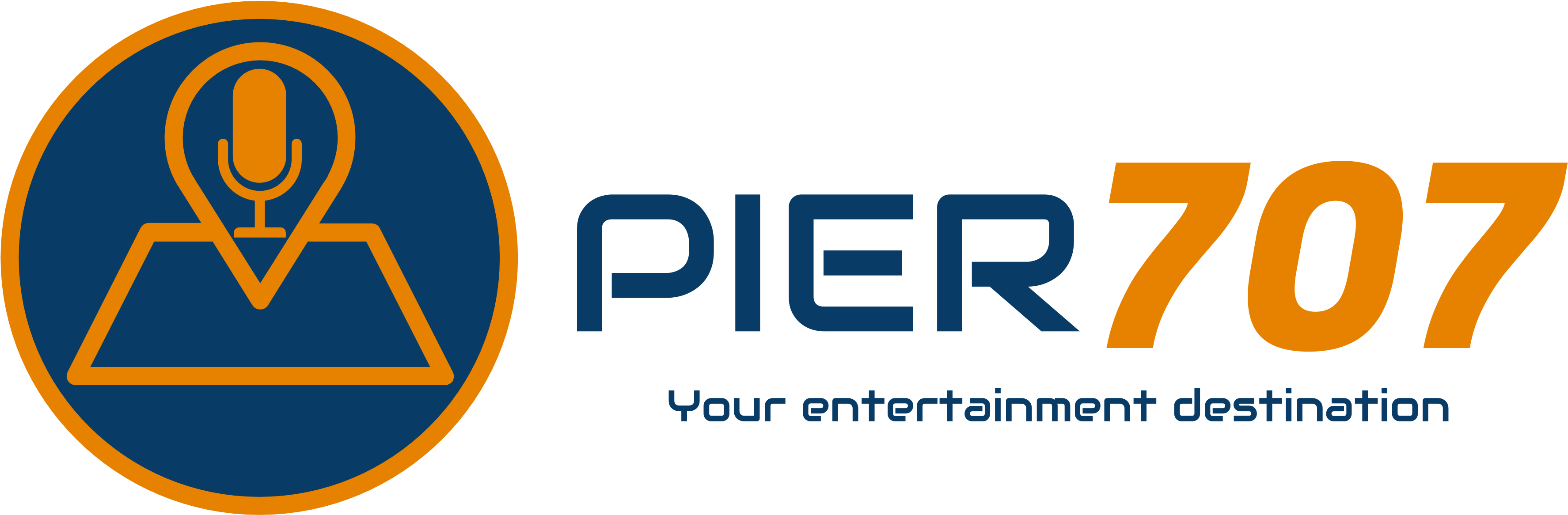 Pier - Circle (3613x1216), Png Download