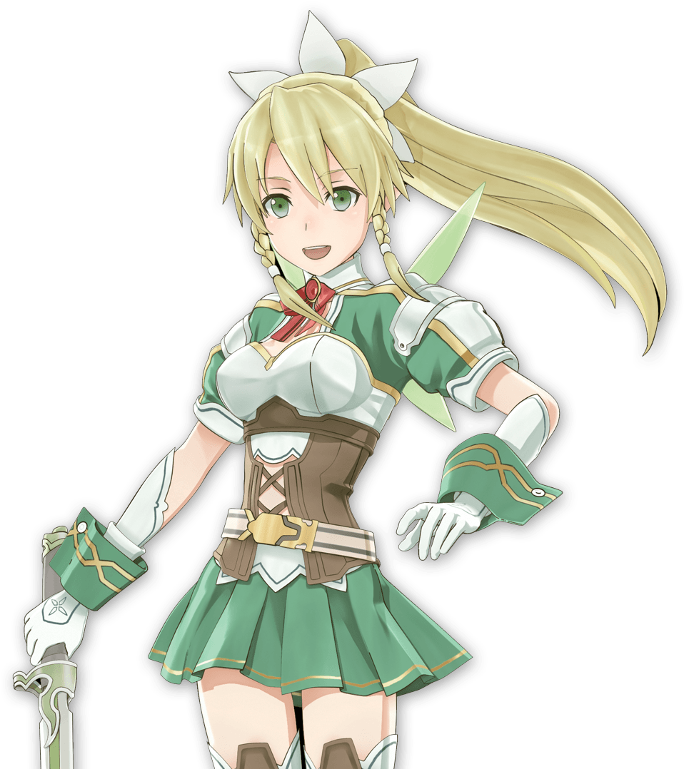 Leafa Full1 - Leafa (1376x1241), Png Download