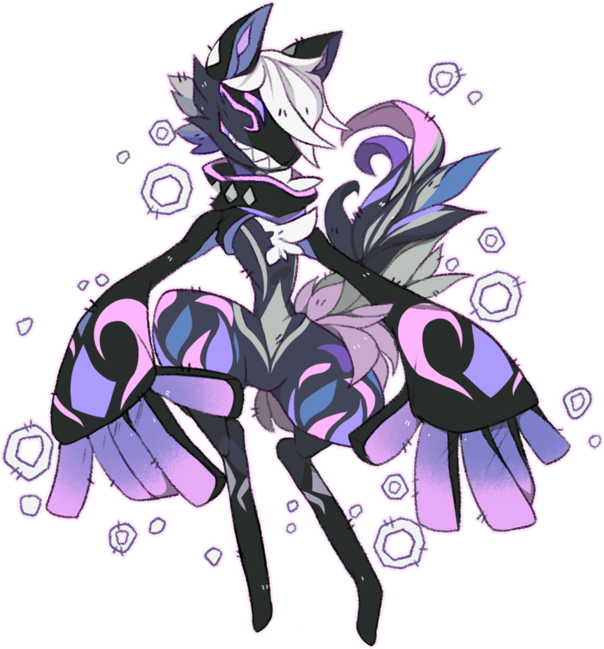 {com} Purple Light By Susouris - Cartoon (862x926), Png Download