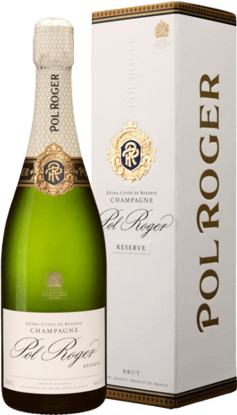 Champagne Pol Roger Brut Reserve In Gift Box - Pol Roger Brut Reserve Non Vintage Champagne (600x600), Png Download
