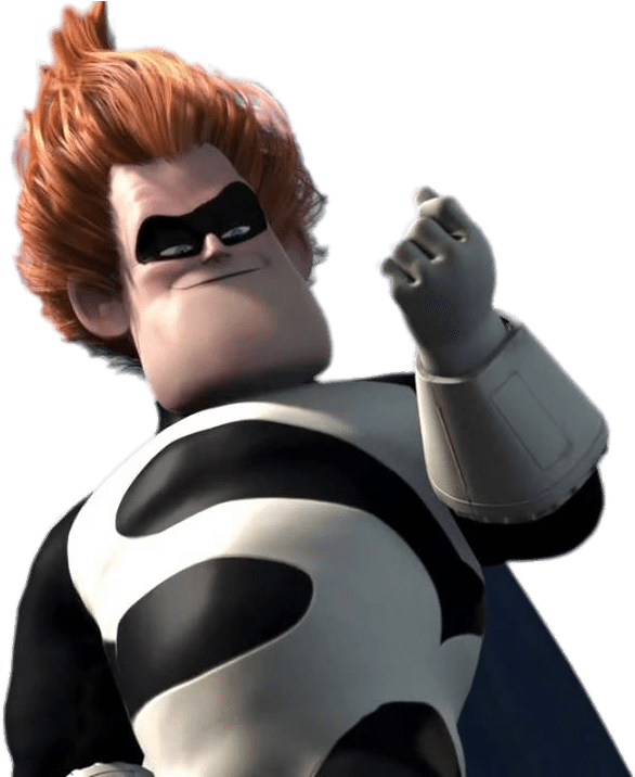 Comics And Fantasy - Syndrome Pixar (732x715), Png Download