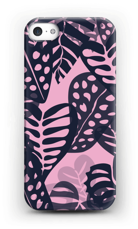 Tropical Plants Navy - Iphone 6s (511x800), Png Download