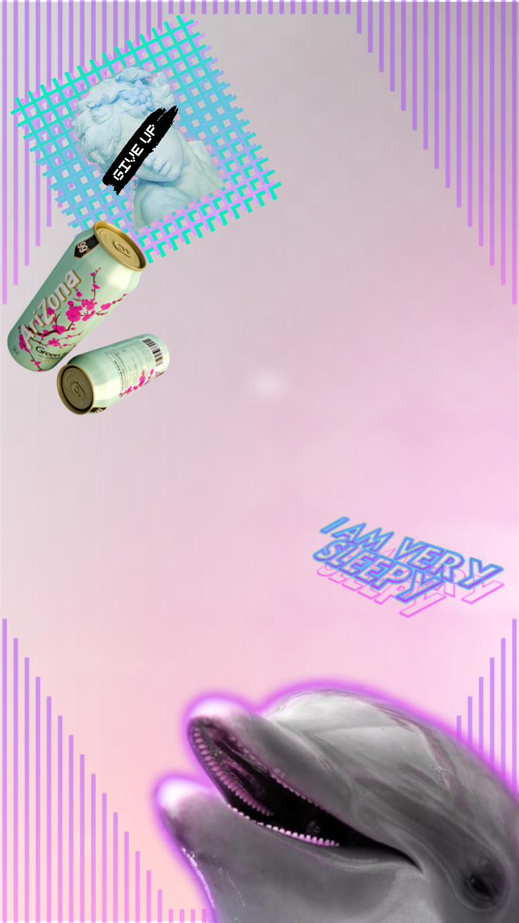 Image Royalty Free Stock Transparent Filters Vaporwave - Paper (737x1311), Png Download