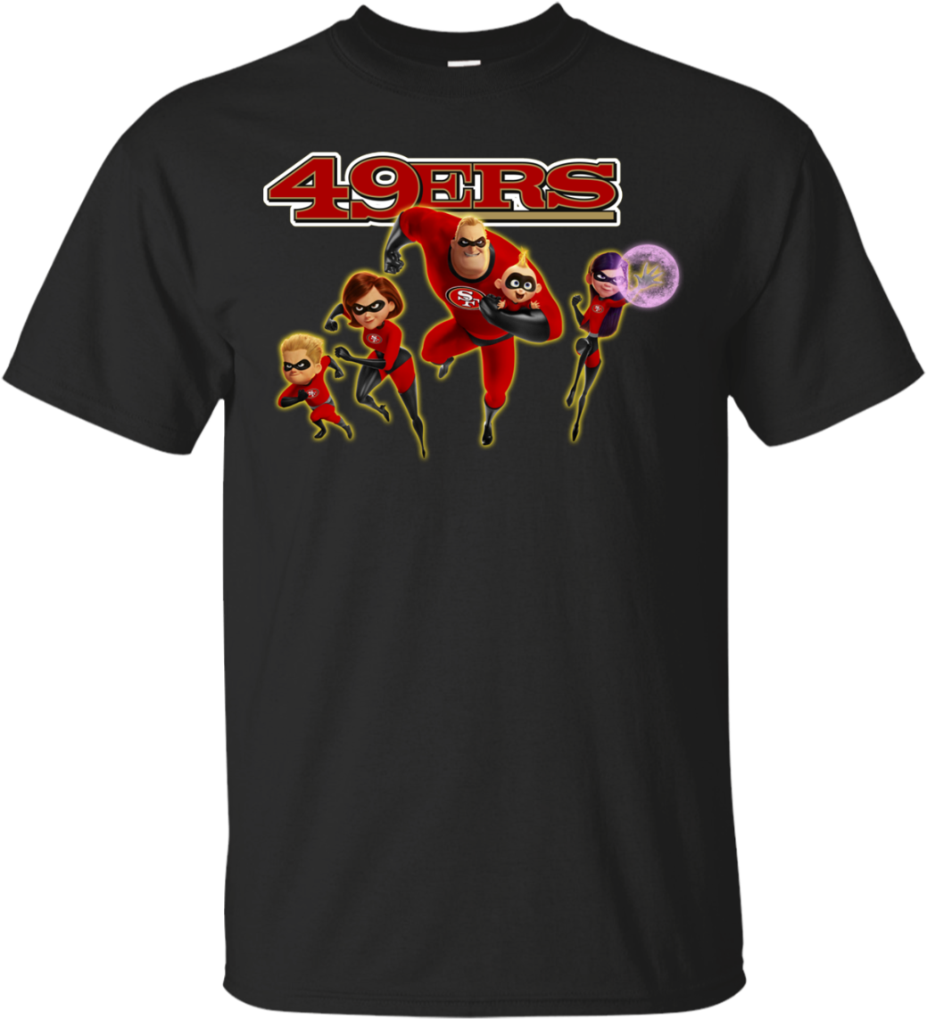 Clip Art San Francisco 49ers T Shirts The Incredibles - Cincinnati Reds Shirts (1155x1155), Png Download