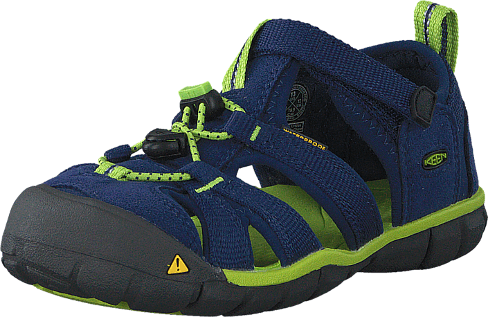 Seacamp Ii Cnx Children Blue Depths/lime - Keen Seacamp Ii Cnx Children (705x458), Png Download