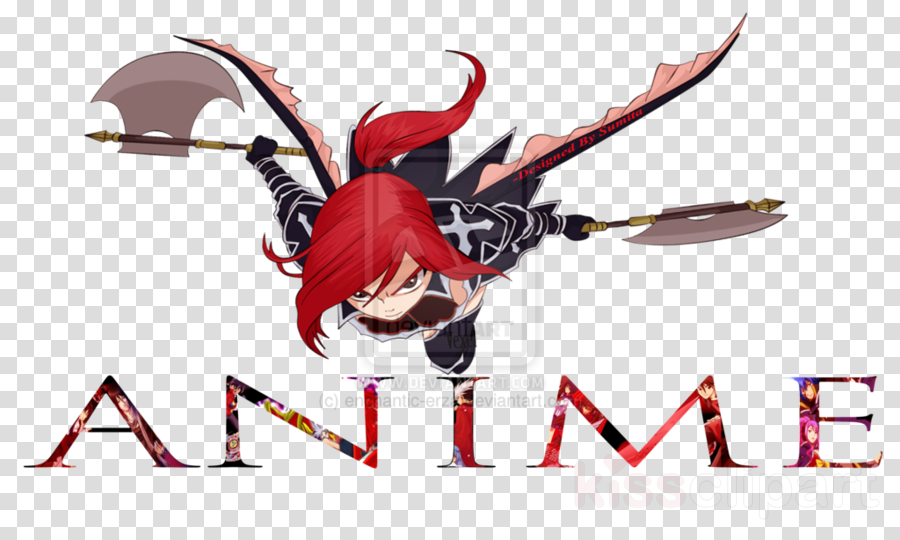 Cool Anime Logos Clipart Erza Scarlet Cana Alberona - Cool Anime (900x540), Png Download