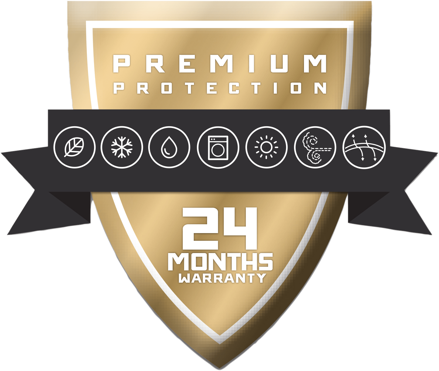 24* Month Warranty - Graphic Design (1541x1302), Png Download