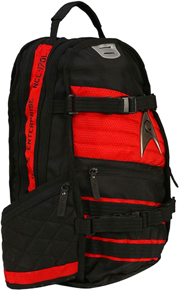 Star Trek - Backpack Red - Red Star Trek Backpack (600x600), Png Download