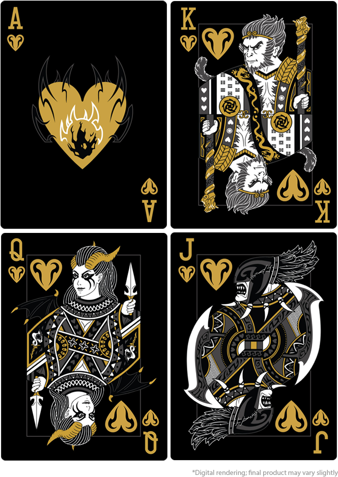 Dota 2 Deluxe Playing Cards - Illustration (1000x1000), Png Download