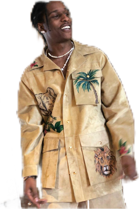 Asap Rocky Png (480x716), Png Download