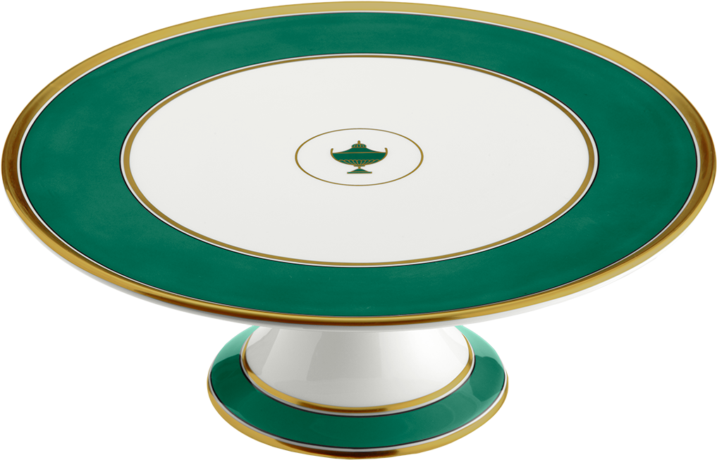 Cake Stand Contessa Smeraldo - Circle (1412x1022), Png Download