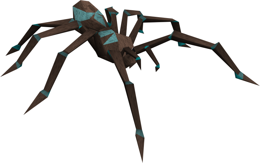 Turquoise Spider - Wiki (835x523), Png Download