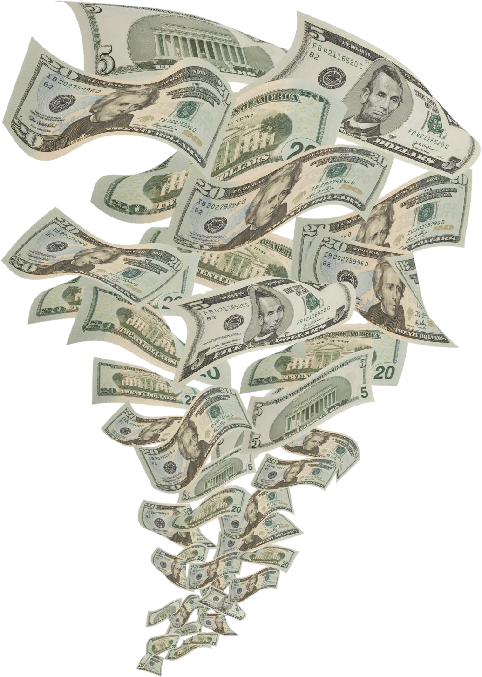 Money Border Png (482x677), Png Download