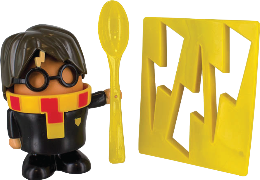 Paladone Egg Cup And Toast Cutter (1055x1200), Png Download