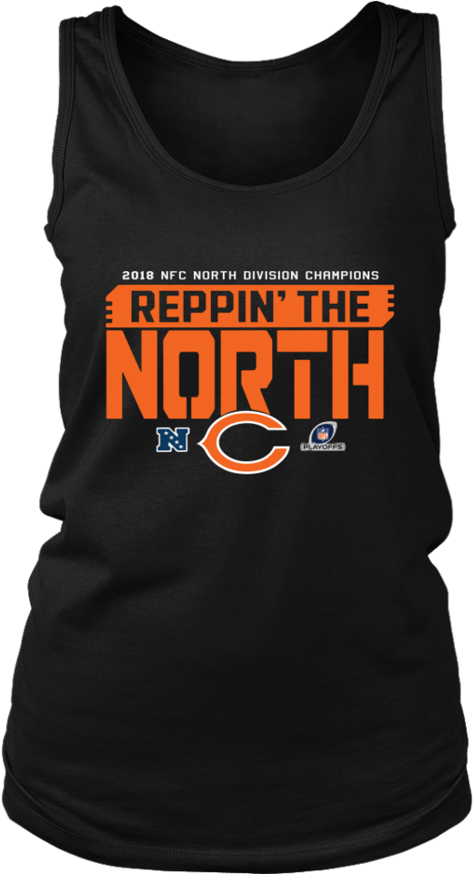 Reppin' The North Shirt Chicago Bears - Shirt (960x960), Png Download