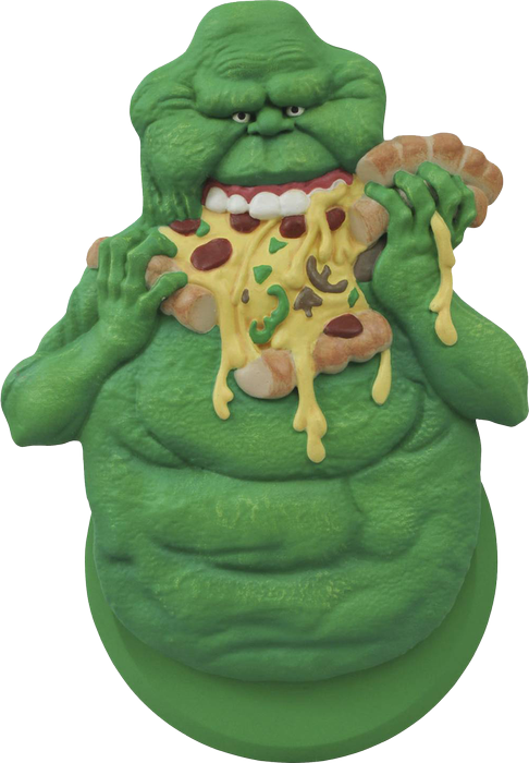 Slimer Pizza Cutter - Slimer Ghostbusters (486x700), Png Download