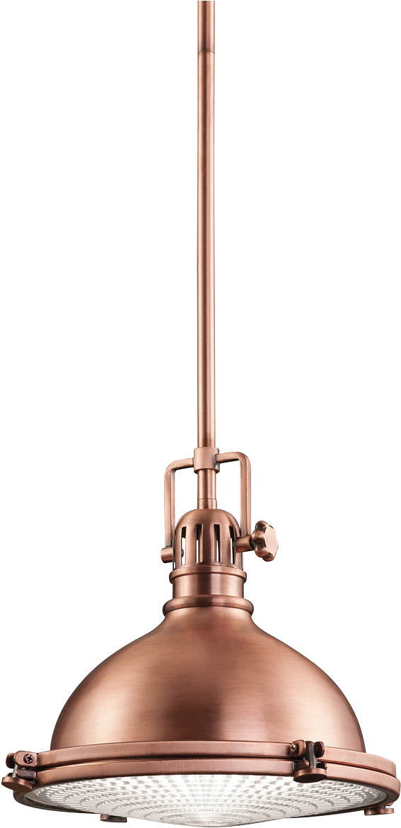 Close - Kichler Hatteras Bay Industrial Brushed Copper Medium (1200x1200), Png Download