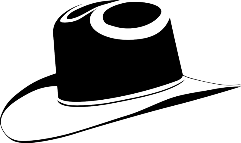 Cowboy Hat Png, Download Png Image With Transparent - Black Cowboy Hat Clip Art (800x475), Png Download