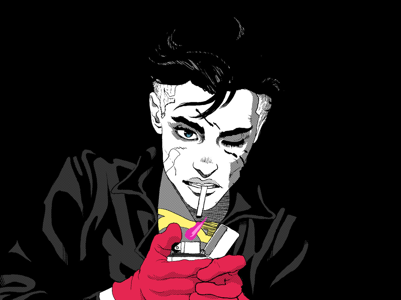 Superboy - Postcard (1600x1200), Png Download