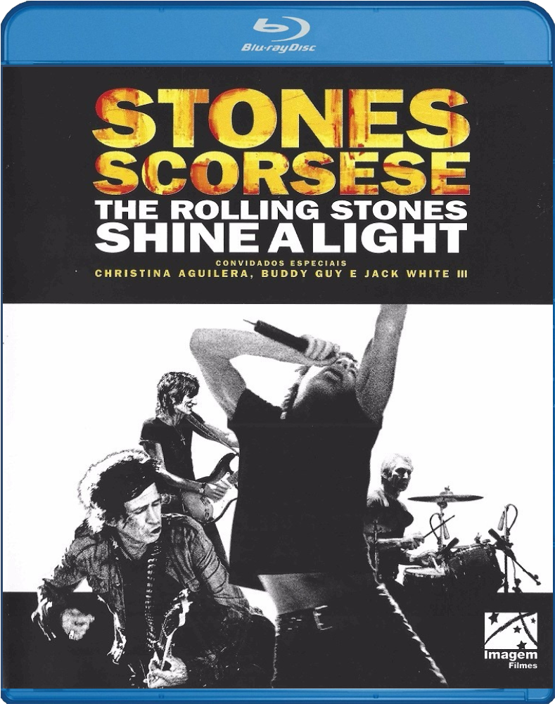 Blu-ray Stones Scorsese - Stones Scorsese Shine A Light Dvd (1000x1000), Png Download