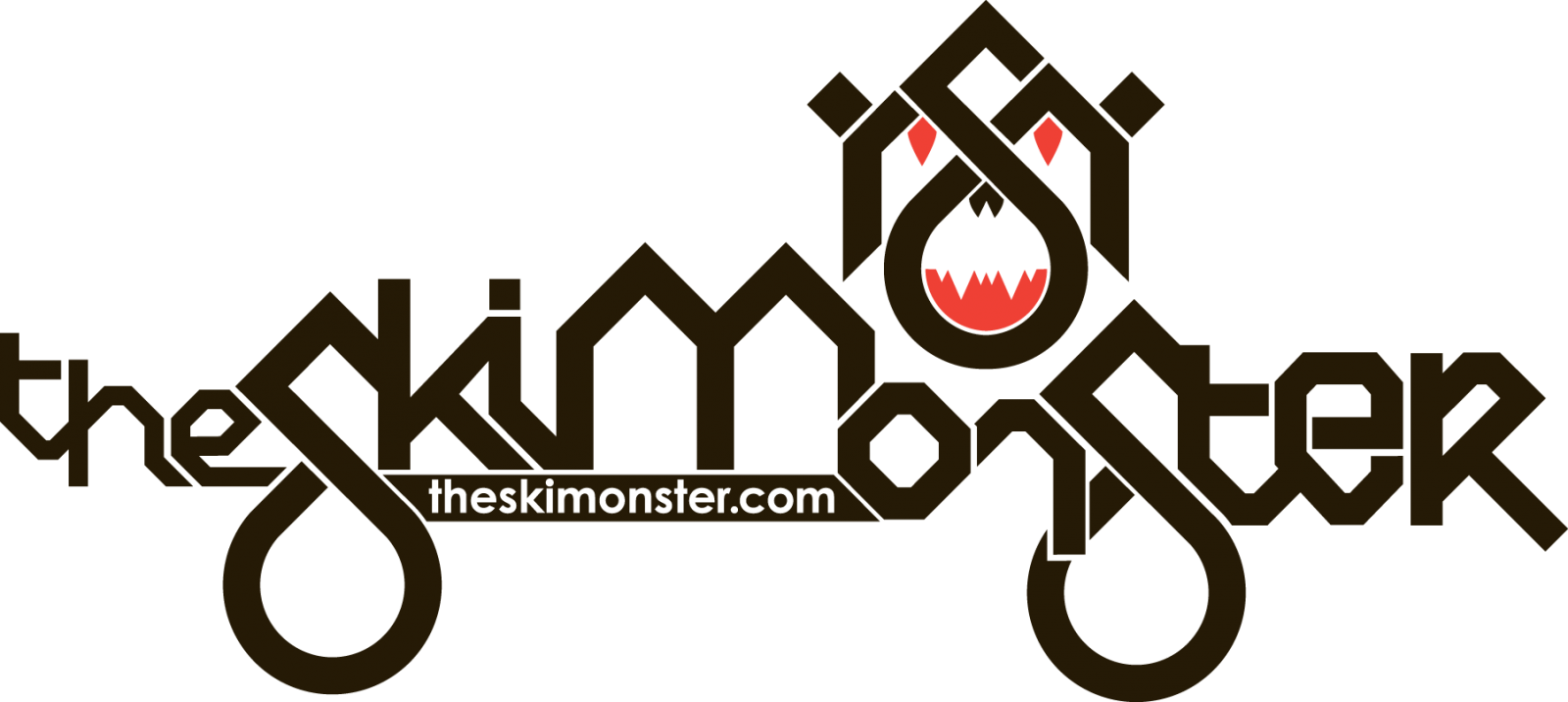 Theskimonster Logo - Ski Monster (1600x716), Png Download
