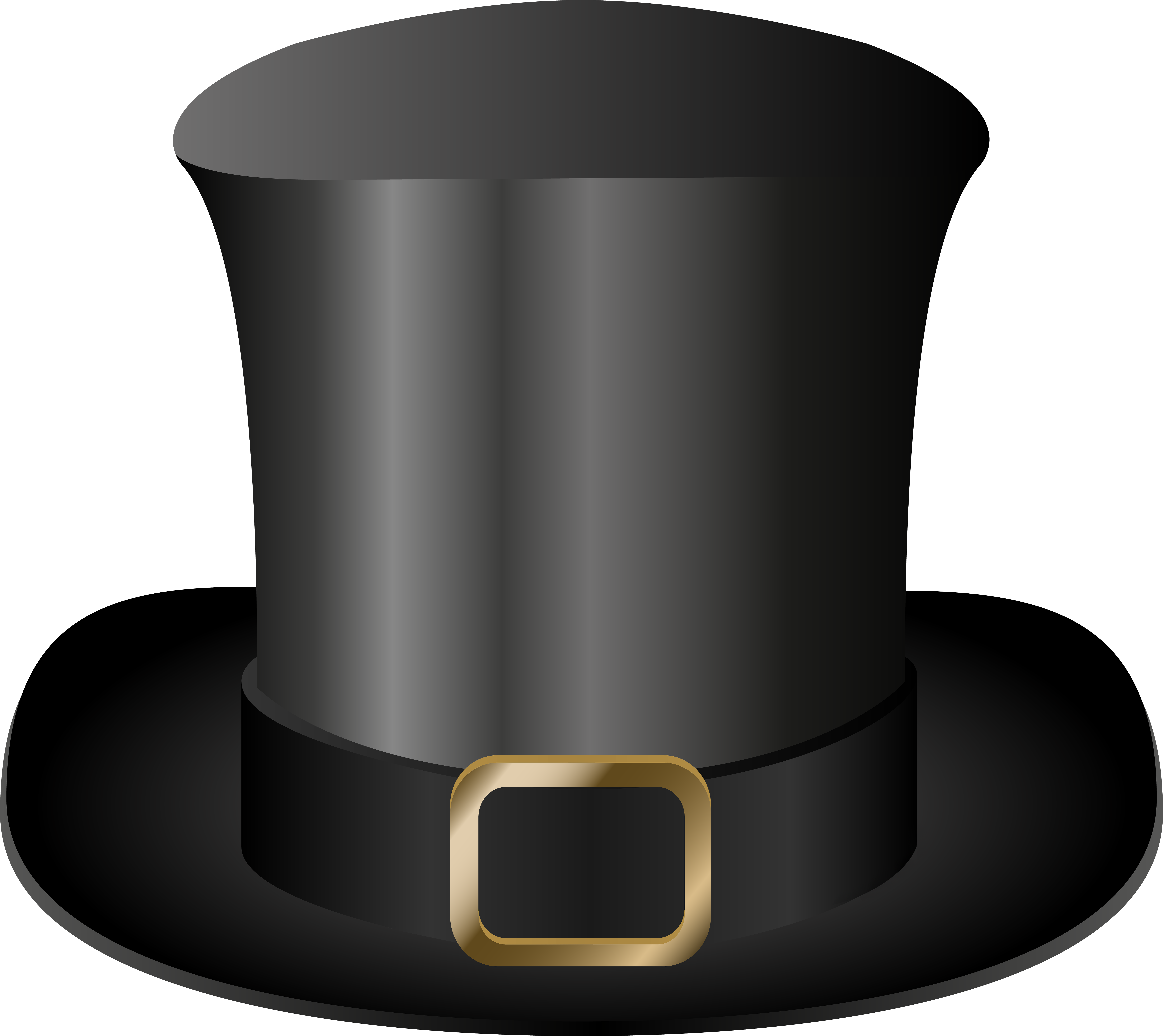 Black Hat Png Clip Art Gallery Yopriceville (8000x7125), Png Download