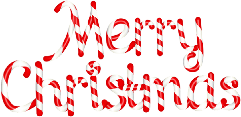 Free Png Merry Christmas Candy Cane Text Png Images - Merry Christmas Clip Art Transparent (850x418), Png Download