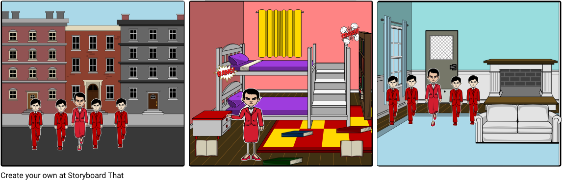 Red Scarf Girl - Cartoon (1164x385), Png Download