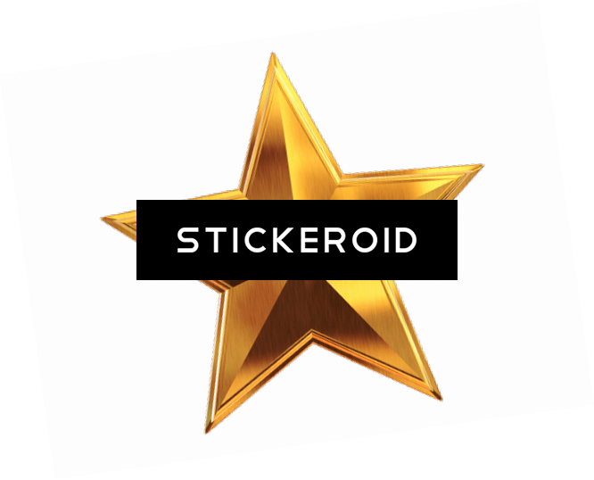 Gold Star - Gold (666x538), Png Download