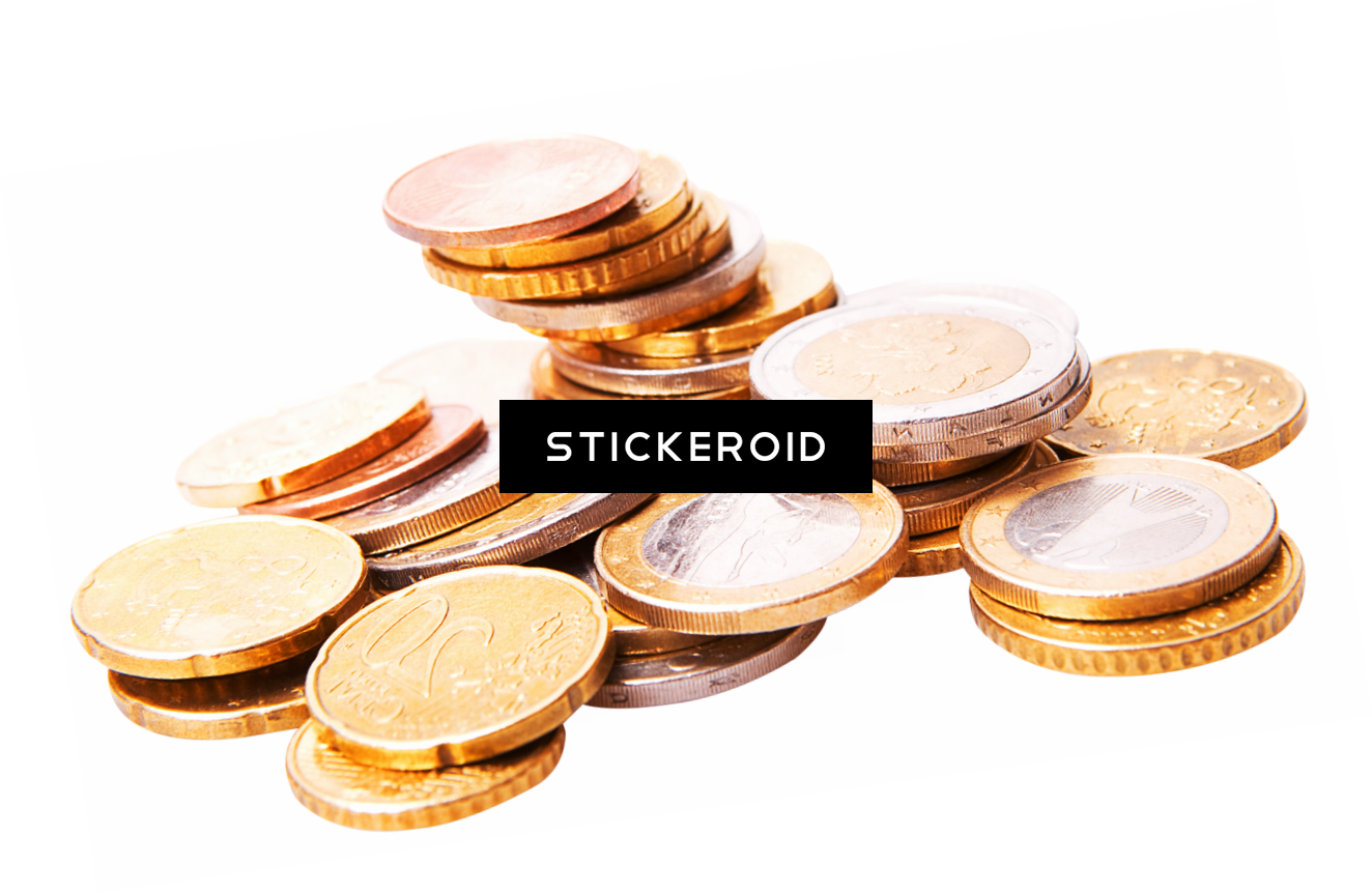 Euro Coin Coins 2euro - Coin (1324x863), Png Download