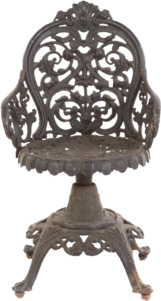 Victorian Garden Chair C - Chair (970x970), Png Download
