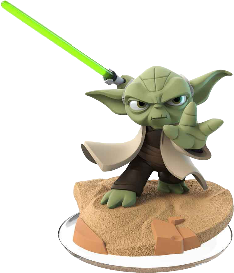 Yoda Star Wars Infinity - Disney Infinity Yoda (837x960), Png Download