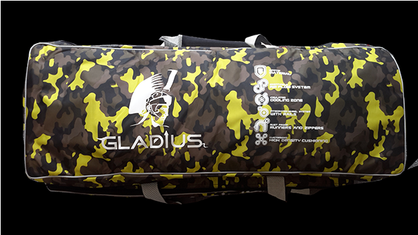 Gladius Goldflare Kit Bag (goldflare Elite Kit Bag) - Green Multi Use Biker Balaclava Cycling Neck Tube Scarf (600x800), Png Download