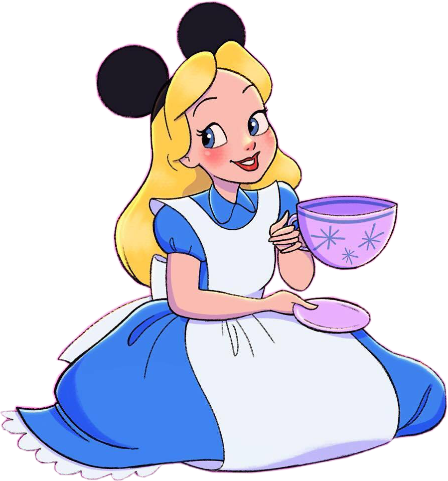 Image Royalty Free Library Aliceinwonderland Mickeyears - Disney Princesses Wearing Mickey Mouse Hats (899x965), Png Download
