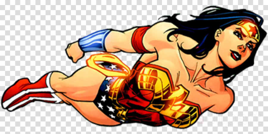 Wonder Woman Png Clipart Wonder Woman Clip Art (900x450), Png Download