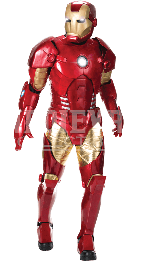 Supreme Edition Adult Iron Man Costume - Avengers Costumes (850x850), Png Download
