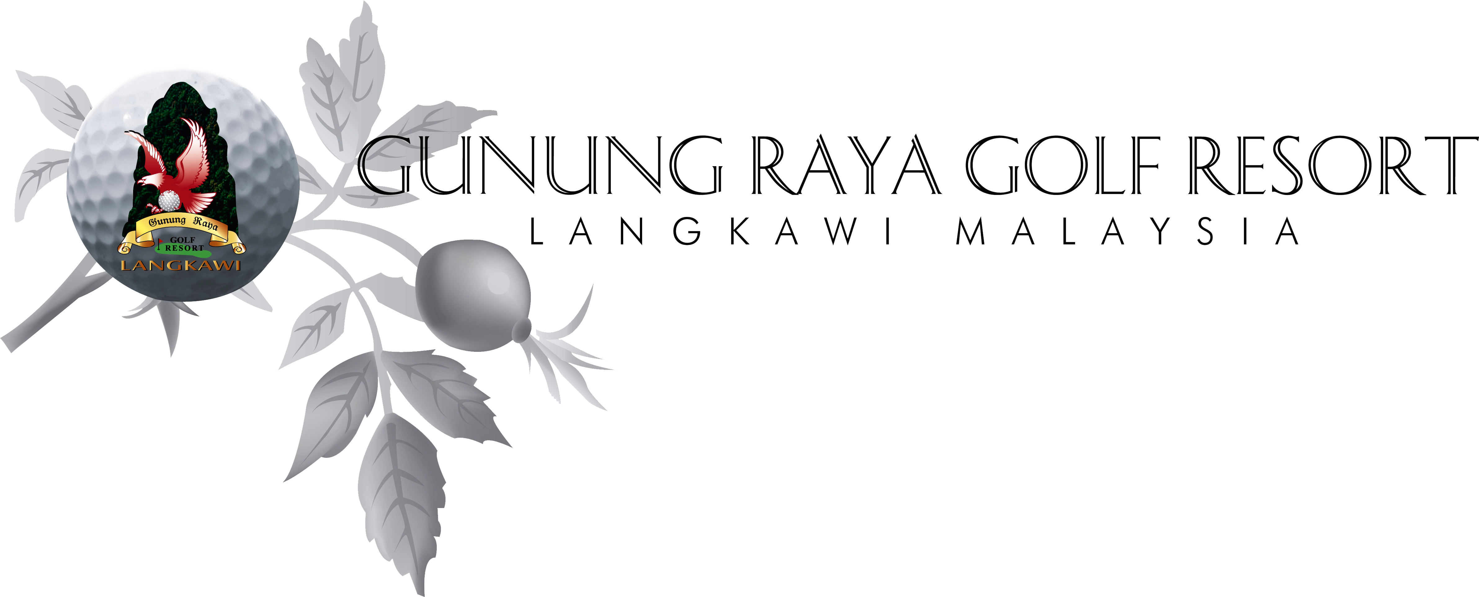 Gunung Raya Golf Resort Logo - Gunung Raya Golf Resort (4768x1926), Png Download