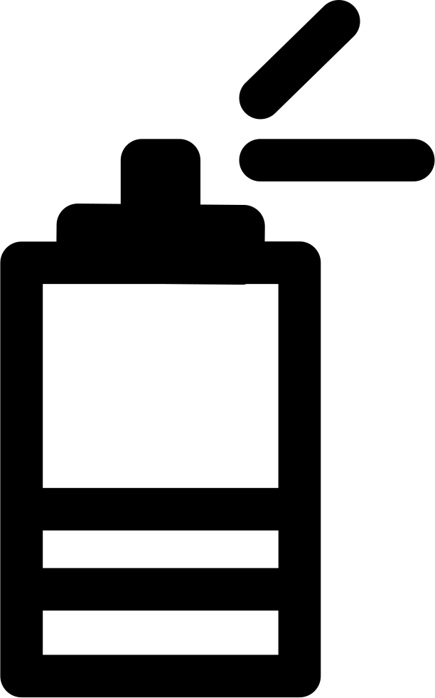 Png File - Aerosol Vector (612x981), Png Download