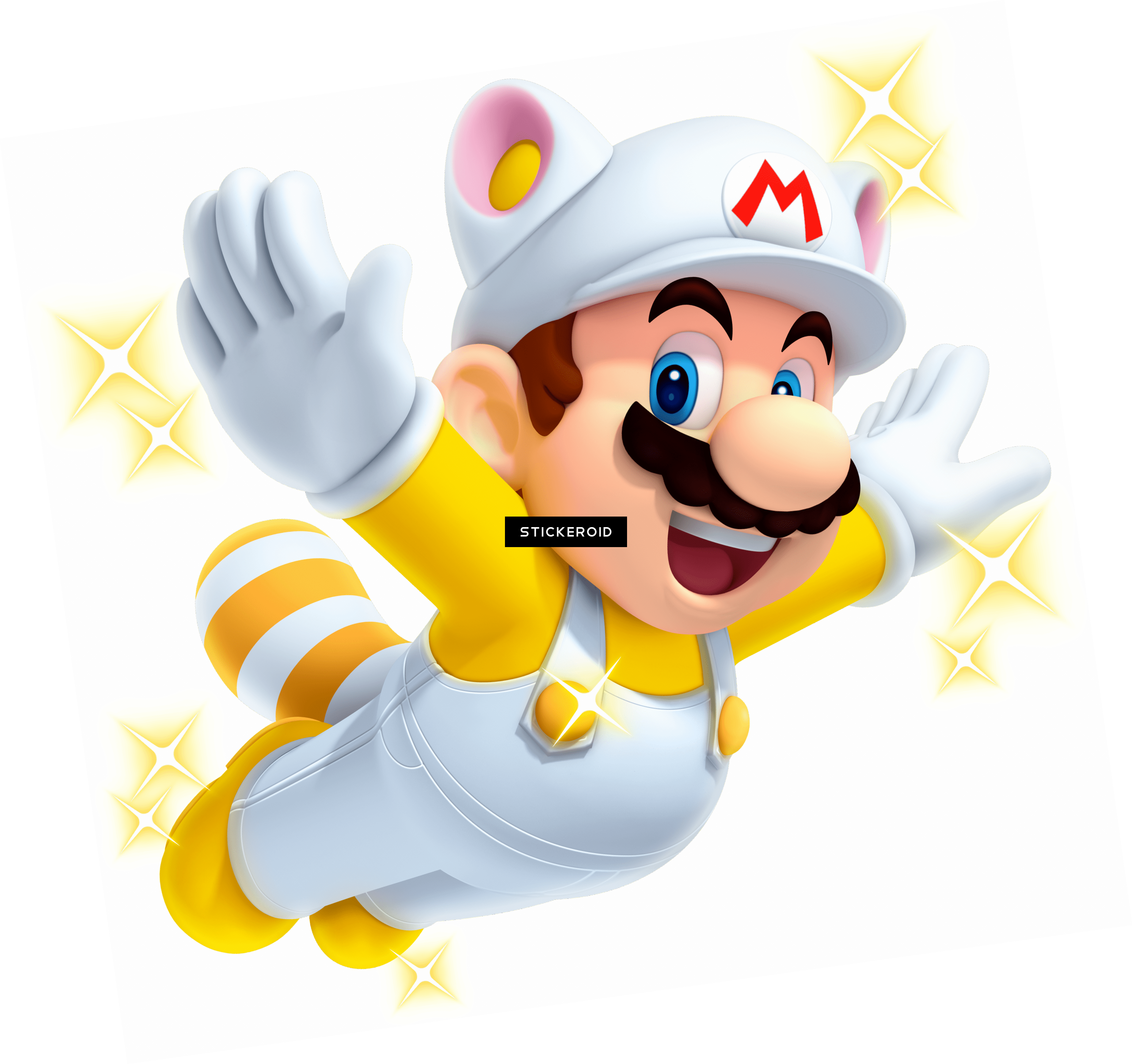 Mario (3338x3137), Png Download