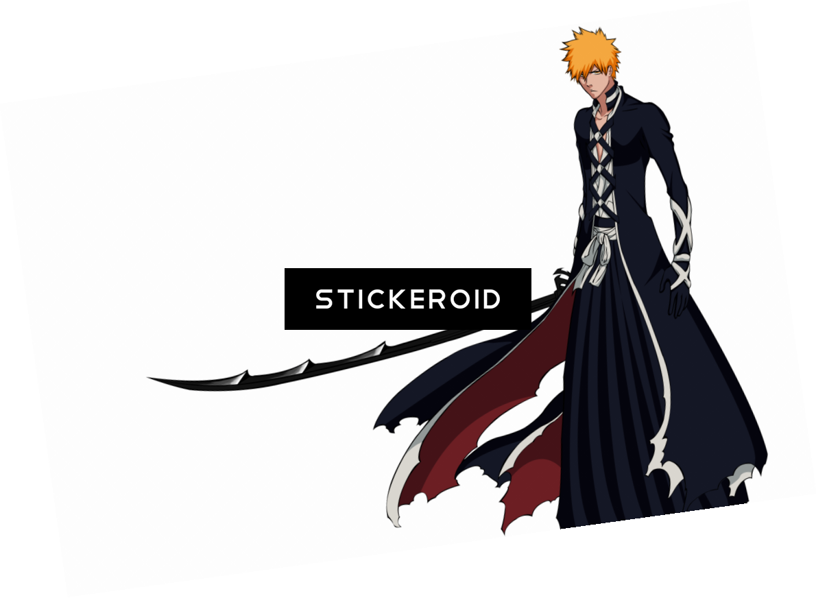 Ichigo Anime Bleach Kurosaki - Ichigo New Bankai (1190x872), Png Download