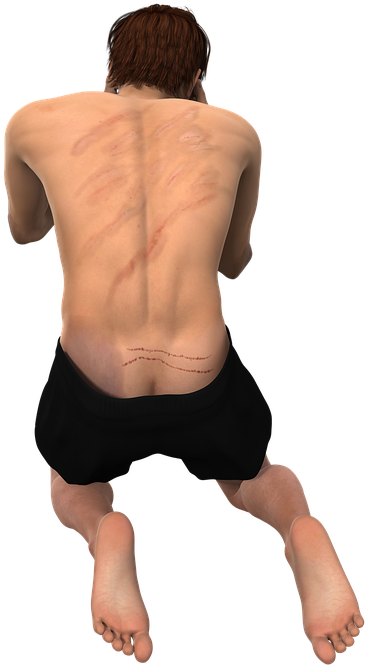 Previous - Hombre Desnudo De Espaldas Png (432x720), Png Download