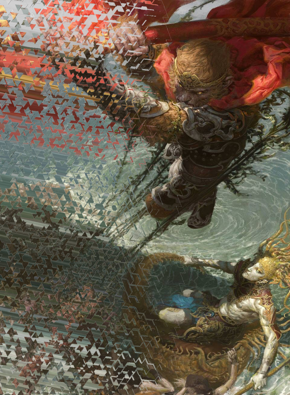Report Abuse - Sun Wukong (960x1308), Png Download
