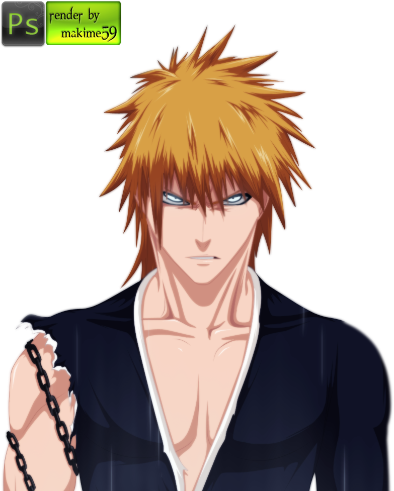 Kurosaki Ichigo Images Ichigo ♥♥♥ Hd Wallpaper And - Render Anime Bleach (830x982), Png Download