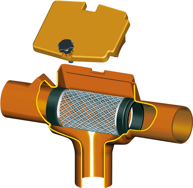 Supra-filter Internal With Straight Outlet - Suprafilter (1380x720), Png Download