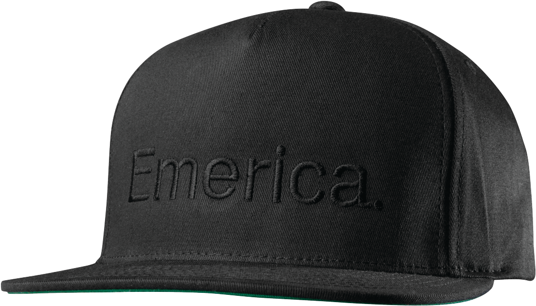 Pure Snapback Cap - Emerica Pure Snapback Cap (1200x701), Png Download