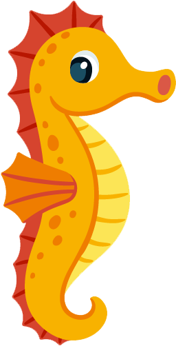 Download HD Seahorse Png - Caballito De Mar Animado Transparent PNG