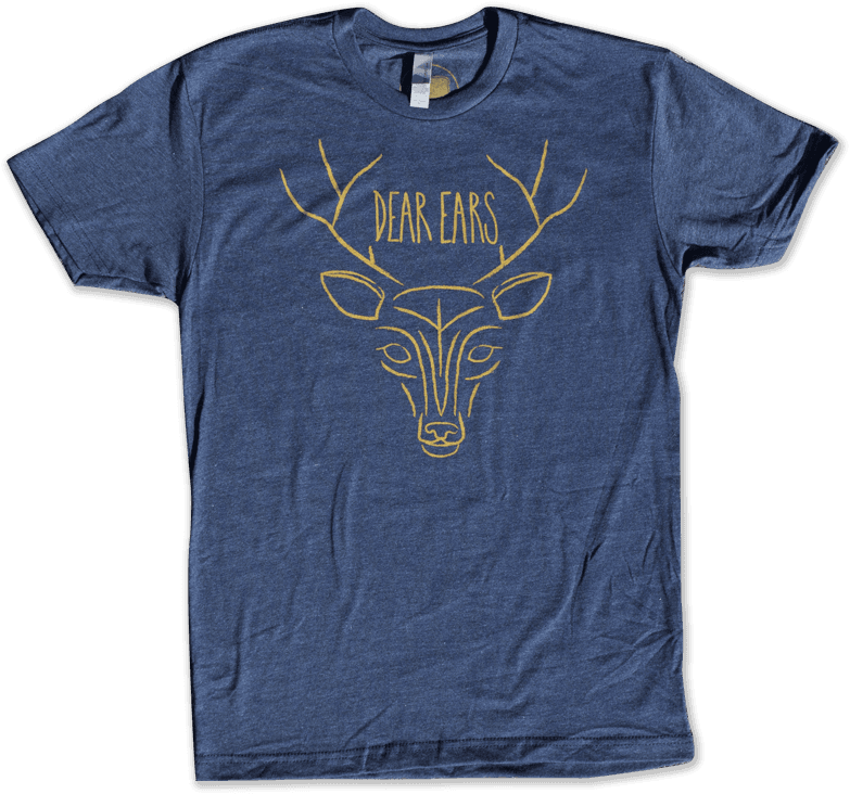 Dear Ears Tee (783x732), Png Download