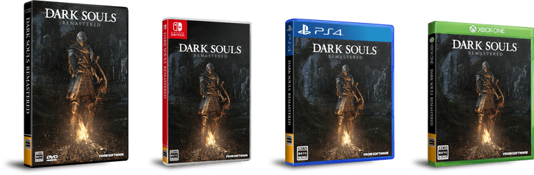 [ Img] - Dark Souls Remastered Switch (768x252), Png Download