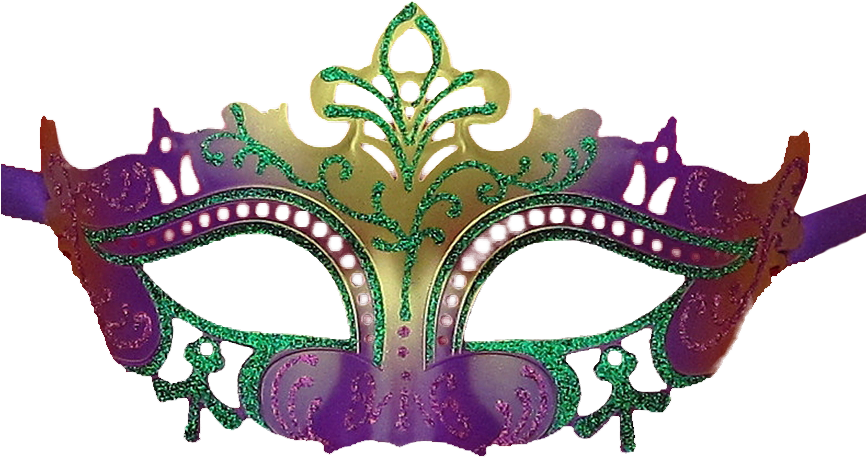 Venetian Glitter Party Mardi - Mardi Gras Masks Transparent (899x900), Png Download