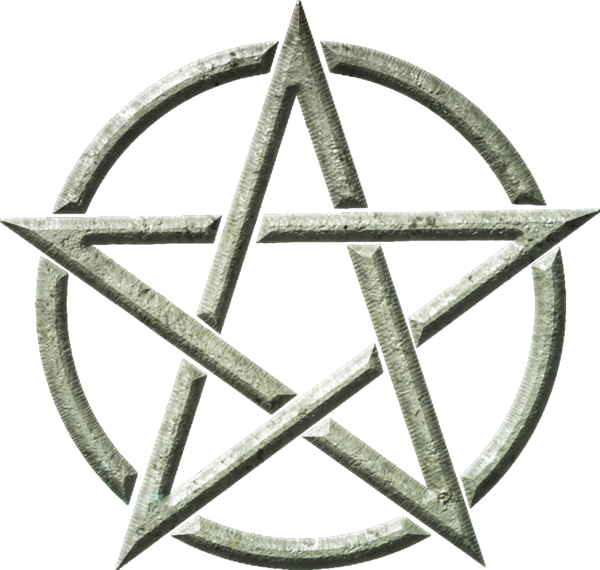 Pentagram Png (600x570), Png Download